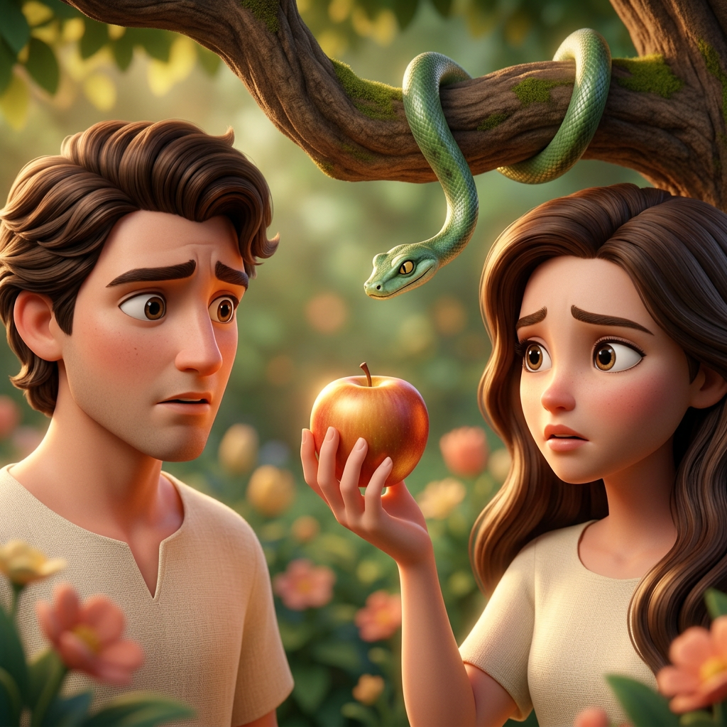 Ilustración de El fruto prohibido