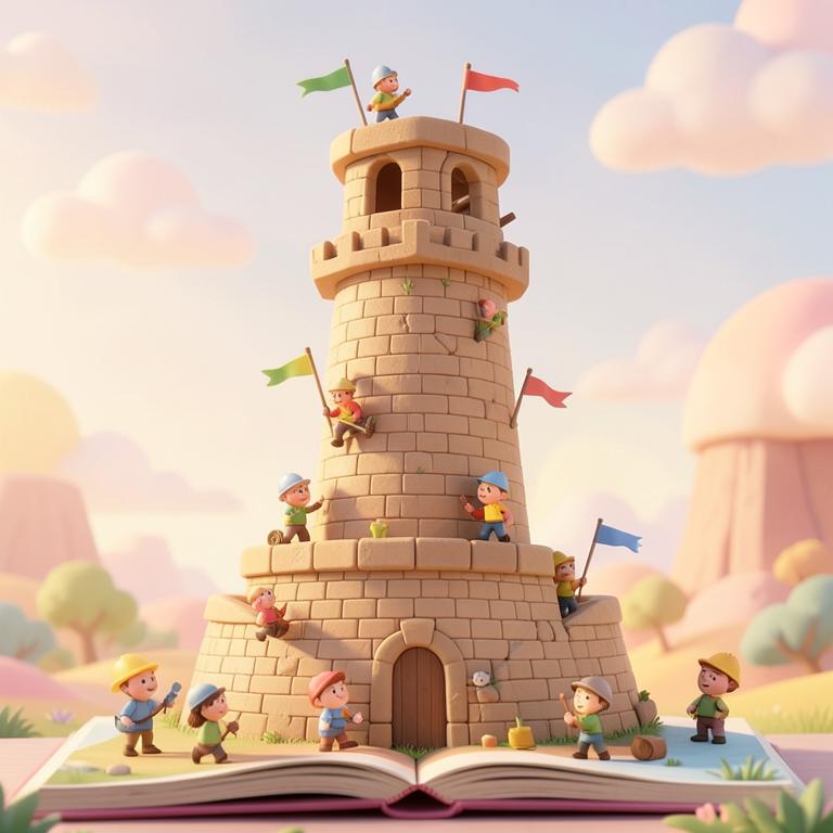 Ilustración de La torre de Babel